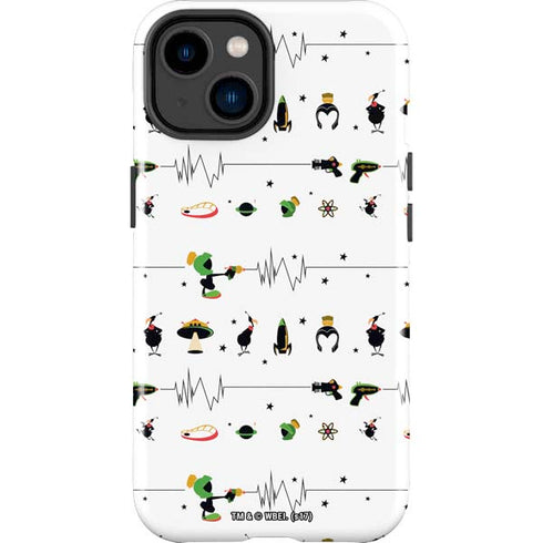 Looney Tunes Marvin the Martian Gadgets iPhone 15 Impact Case